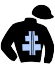 noire croix de lorraine bleu-clair t noire 