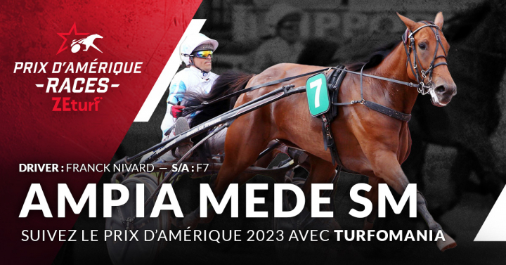 Vincennes – Prix d'Amérique 2023 : AMPIA MEDE SM, enfin le prix d